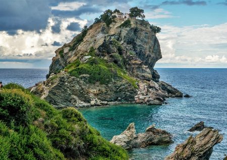 St John Kastri Skopelos beach